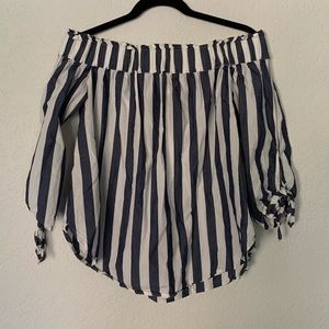 H&M off the shoulder top